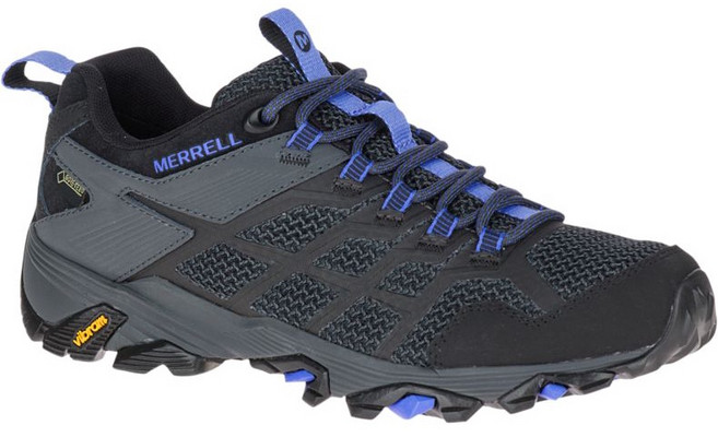 【merrell】女 MOAB FST 2 GORE-TEX 短筒健行鞋 黑/紫 NO.77426