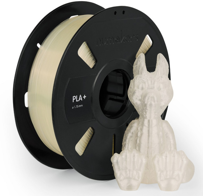 3D프린터 필라멘트 PLA+ PRO 1kg 1.75mm Numakers 뱀부랩 AMS 호환 국내배송, 투명, PLA