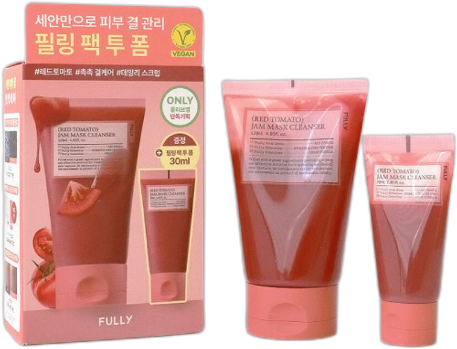 풀리 레드 토마토 잼 팩 클렌저 + 기획
