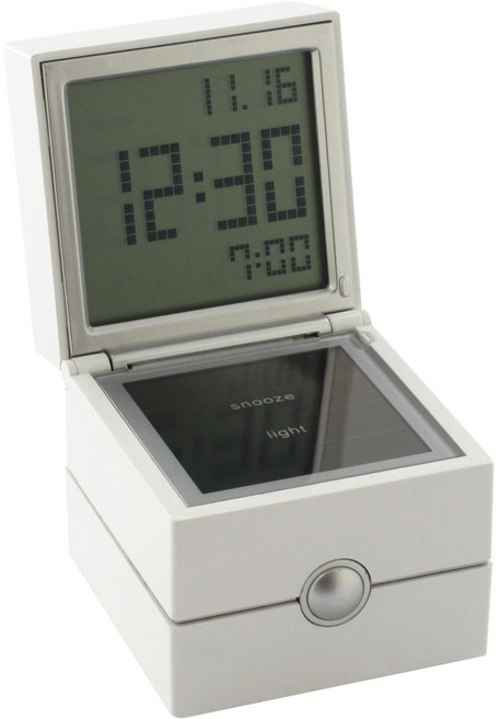 LEXON 『디지털 시계』 MORPHEE Design Jennifer Palbras 화이트 LR113 W