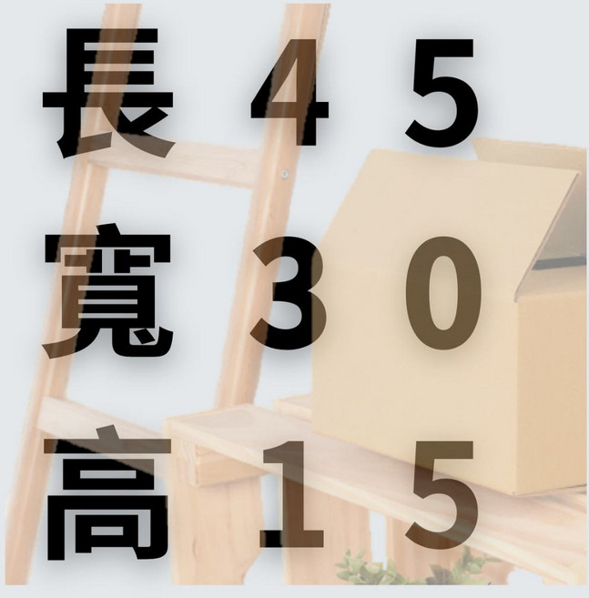 NO.21 包裝紙箱 45x30x15公分 台灣工廠製造, 1個, 45X30X15 均價10元