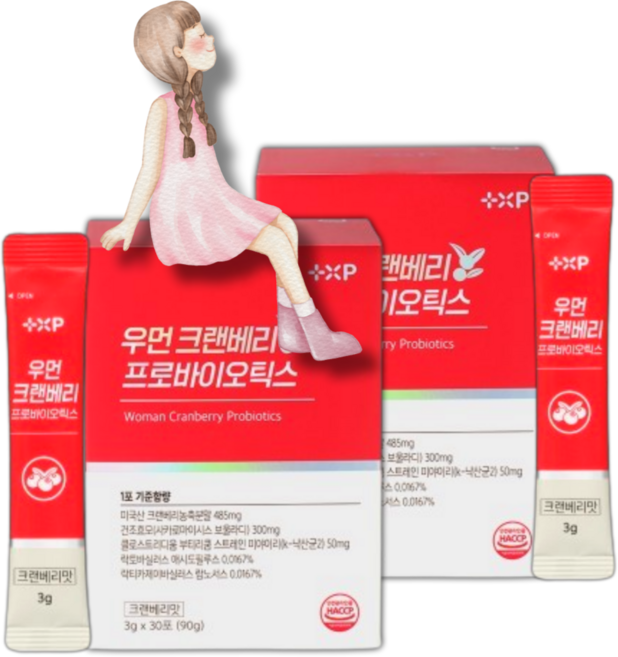 크랜베리 효능 안토시아닌 음식 프로안토시아닌 분말, 1개, 30회분