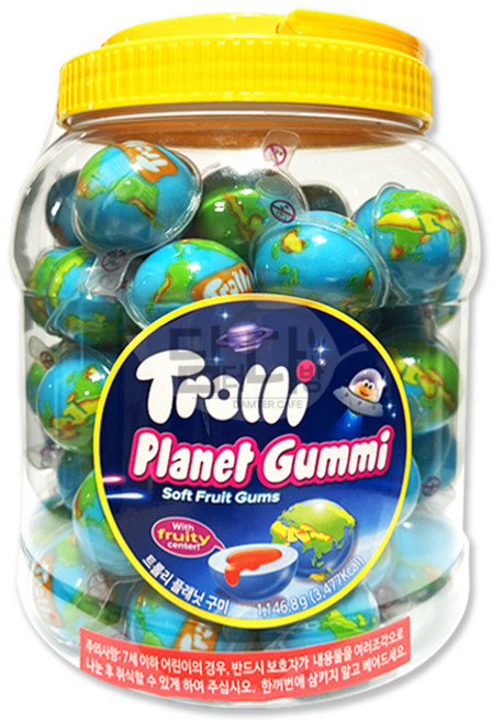 코스트코 Trolli 트롤리 지구젤리 플래닛 구미 1147g (18.8g X 61개입) 스페인, 18.8g, 61개