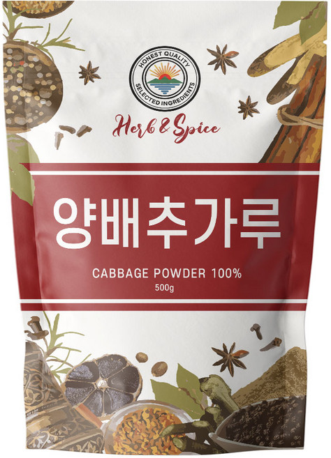해나식품 양배추 분말 가루 파우더 국산, 500g, 1개