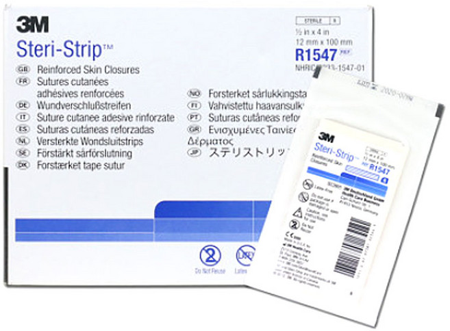 3M 스테리스트립 steri strip 50개 1박스 피부봉합 테이프 R1540 R1541 R1542 R1546 R1547, 1개, 3M 스테리스트립 R1547