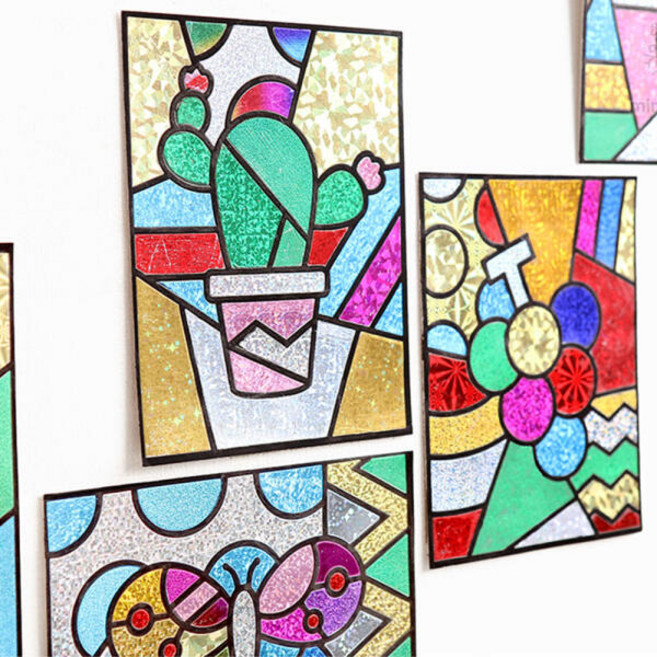 아트박스/클레이피아 05 민화샵 팝아트 포일아트세트 어린이만들기, 01.선인장