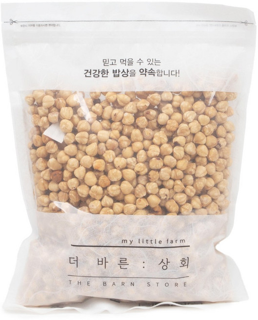 튀르키예100% 생 헤이즐넛 1kg 깐 개암 통헤이즐넛 더바른상회, 1개