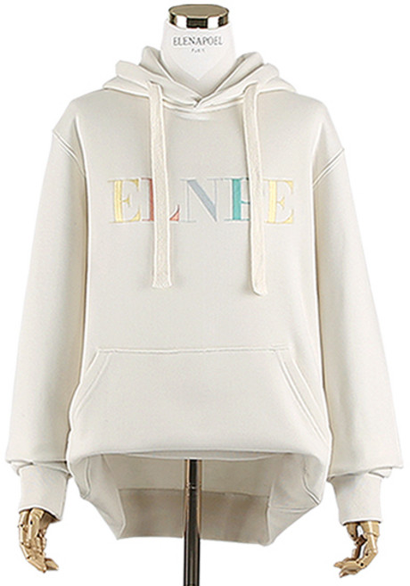 엘레나포엘 ELNPE-HD 기모 후드티 66~99 빅사이즈 루즈핏 오버핏