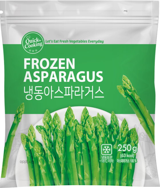[호재준] 냉동아스파라거스, 5개, 250g