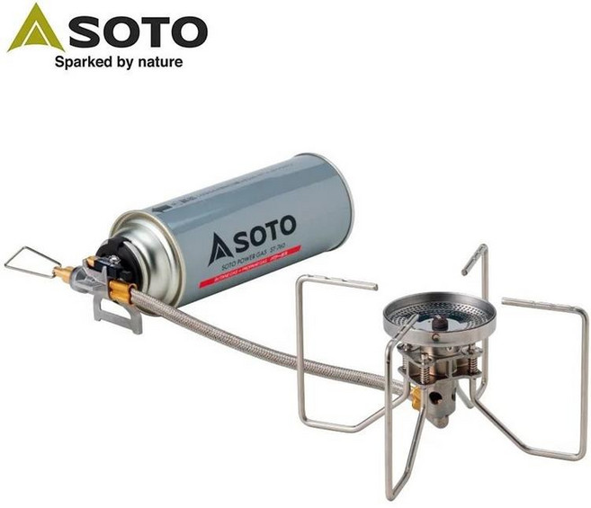 SOTO 穩壓防風休閒爐 蜘蛛爐 瓦斯爐 ST-330, 1個