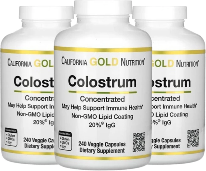 캘리포니아 골드 뉴트리션 초유, 3개, 240정 - 쿠팡