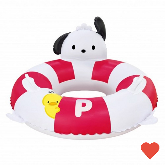 수영용품 포차코 캐릭터, 1개