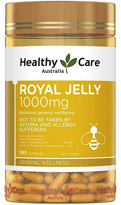 헬시케어 로열젤리 1000mg 캡슐, 365정, 2개