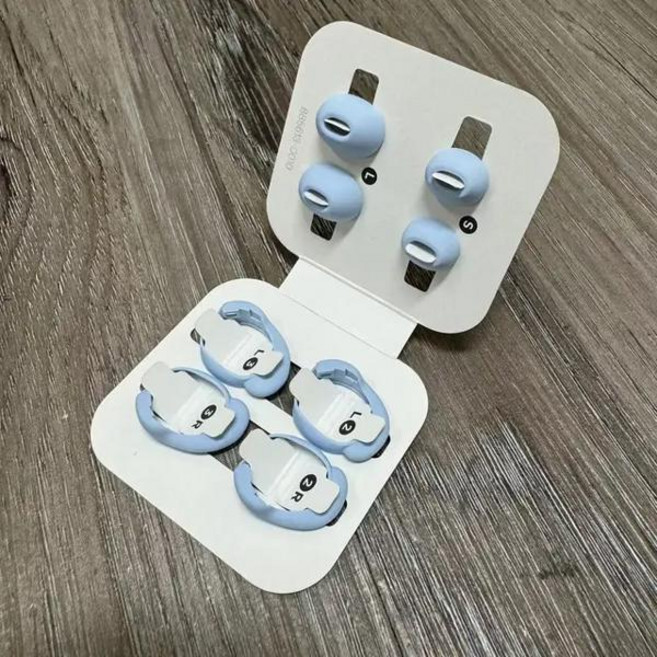 호환 보스 콰이어트컴포트 울트라 인이어 헤드폰용 이어팁 QC 울트라 교체 이어버드 실리콘 이어버드 이어팁, [01] blue