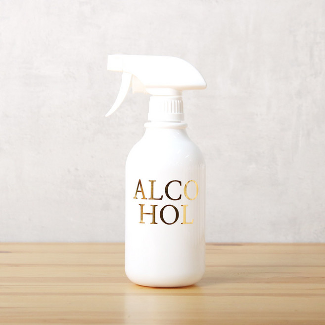 로맨틱노벰버 화이트520ml 분무기(화이트 건), 1개, 화이트520ml분무기(화이트건)골드 ALCOHOL