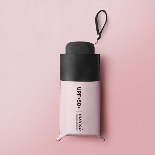 포유렐라 5단 미니 UV자외선차단 암막 우산 양산