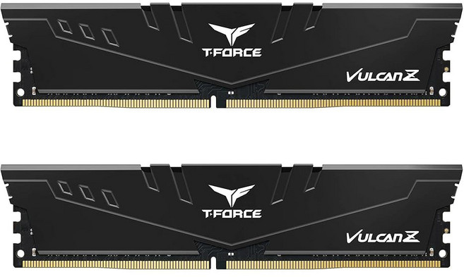 TEAMGROUP T-FORCE 벌칸 Z DDR4 16GB 3200M (2X8GB) 키트, 1 16GB(2x8GB), Gray