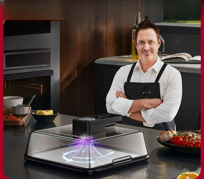 급속 육류 생선 해동기 플레이트 주방 식재료 가정용 초강력, 프리미엄블랙, 기본 색상