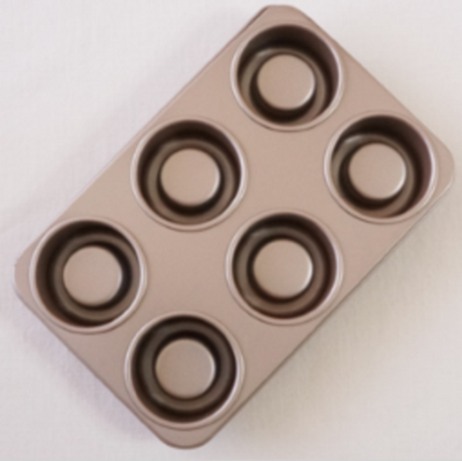 티그레팬 6구 (미니보울케이크틀), 1개