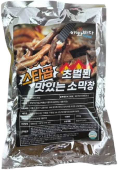 스타곱 초벌된 맛있는 소막창, 1개, 200g