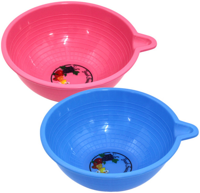 특바가지 1호 2호 3호 바구니 쌀바가지 물바가지 쌀 됫박 쌀통 설거지 주방용품, (1호 22cm 아무색이나), 1개