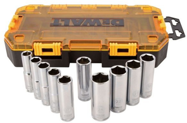 디월트 1/2인치 드라이브소켓세트 DWMT73815 (10PCS)+98ea new*76788PQ, 1개