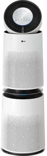 LG전자 퓨리케어 360도 공기청정기 플러스 크리미스노우 AS283DWFA 91㎡