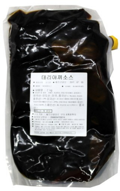 캐드 데리야끼소스 2kg, 1개