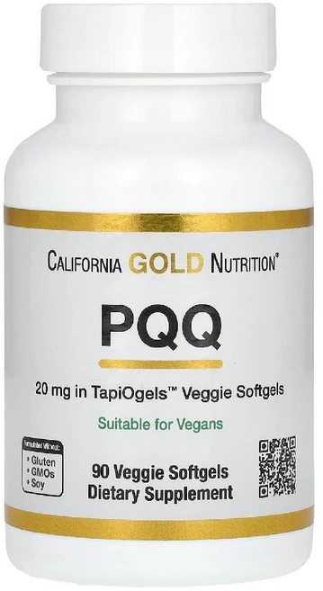 캘리포니아 골드 뉴트리션 CGN PQQ 20mg 90정, 90 카운트, 1개 - 쿠팡