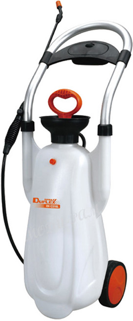 듀플렉스 대용량 압축분무기 등짐/카트 분무기 농약 소독용 분무기 농사용 안개분사 미세분사 방역소독 농약살포기, 1개, 3.카트형분무기 16L (CS16L)