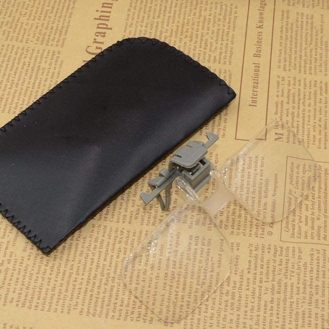 클립형 돋보기 확대경 탈부착 간편사용 SH1940, 1개, 사진칼라