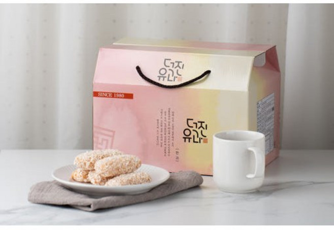 덕진유과 손가락유과미니 330g2봉 선물세트 찹쌀유과, 330g, 2개