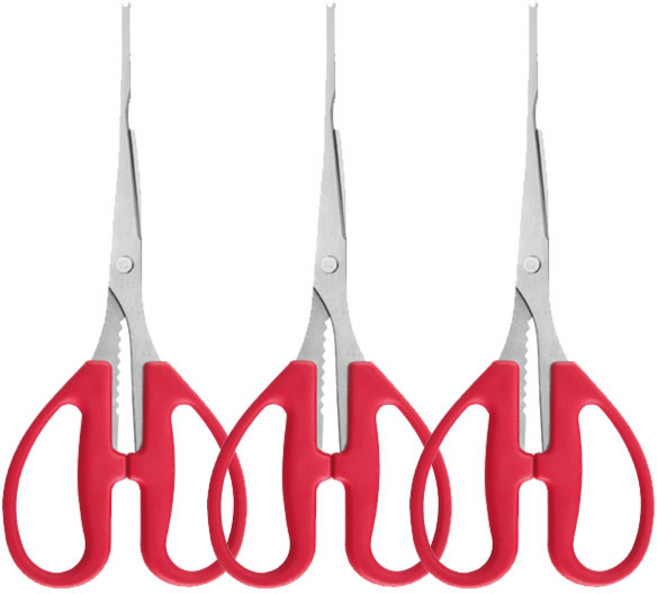 킹크랩 랍스터 주방 게가위 C타입 레드
