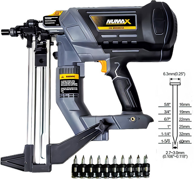 누맥스 마끼다 20V 충전 전기 콘크리트 네일건 전동 타카 타정기 베어툴 TPC-01, 1개, 본품(배터리없음)