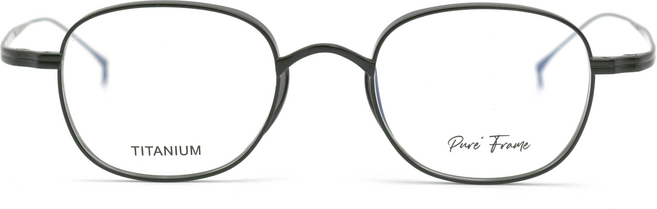 퓨어프레임 티타늄 안경테 역코받침패드 남자 여자 안경테