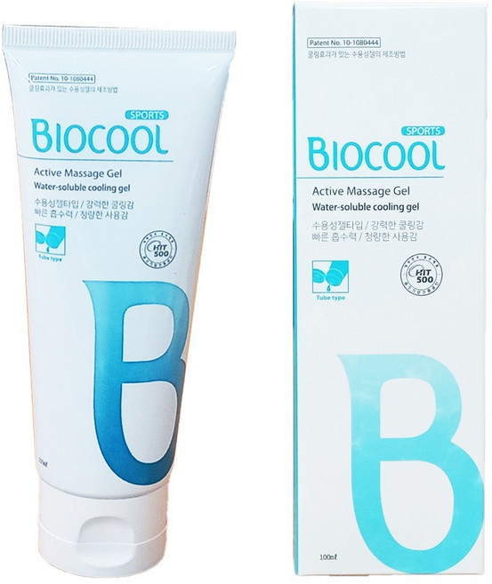 바이오쿨 엑티브 스포츠젤 튜브타입, 1개