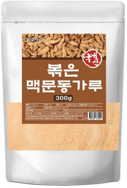 국산 볶은맥문동분말 WB, 300g, 3개