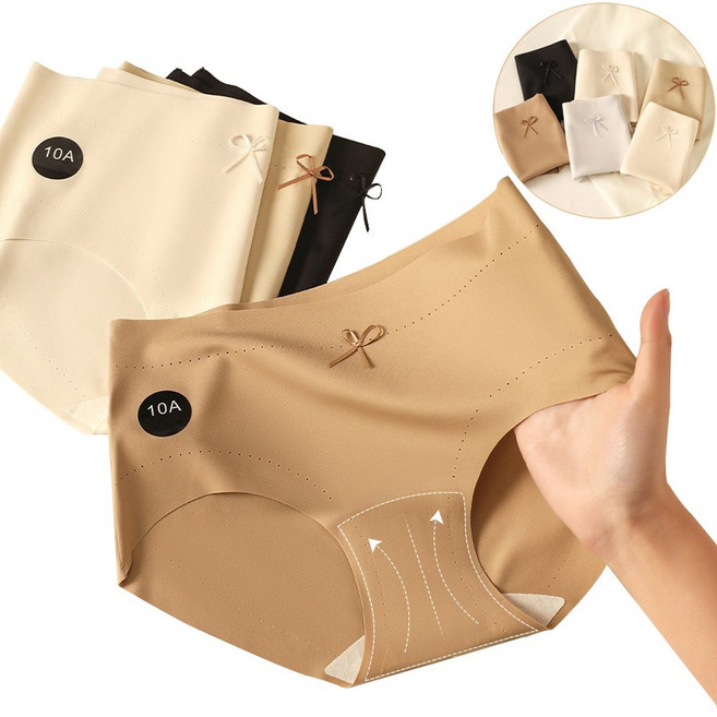 에스즈에 편안한 여성 심리스 팬티 노라인 무봉제 6종1세트