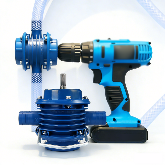 미니드릴펌프 긴급배수 전동드릴 양수기 소형워터펌프, 1개