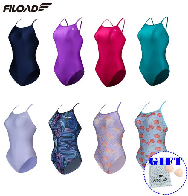 FILOAD 필로드 실내 원피스수영복 [비치백+브라캡증정]