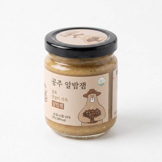 공주 알밤잼 스프레드 밤쨈 밤라떼 150g 250g, 1개