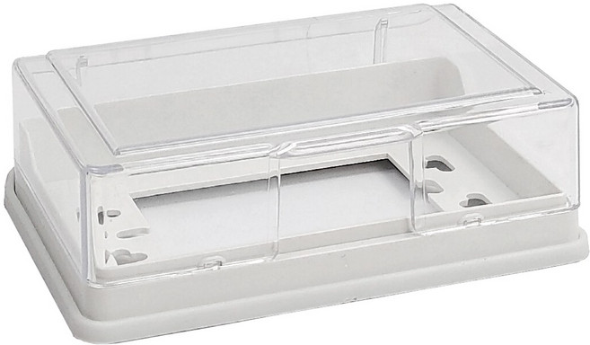 日用日品 MIT台灣製 插座防水保護蓋 - 防觸電 電鈴防護 開關保護, 開孔款, 1個