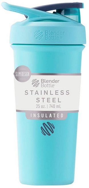 블렌더보틀 스트라다 스테인레스 보틀 710ml 블랙 그외 각종 531976, Modern, Seafoam