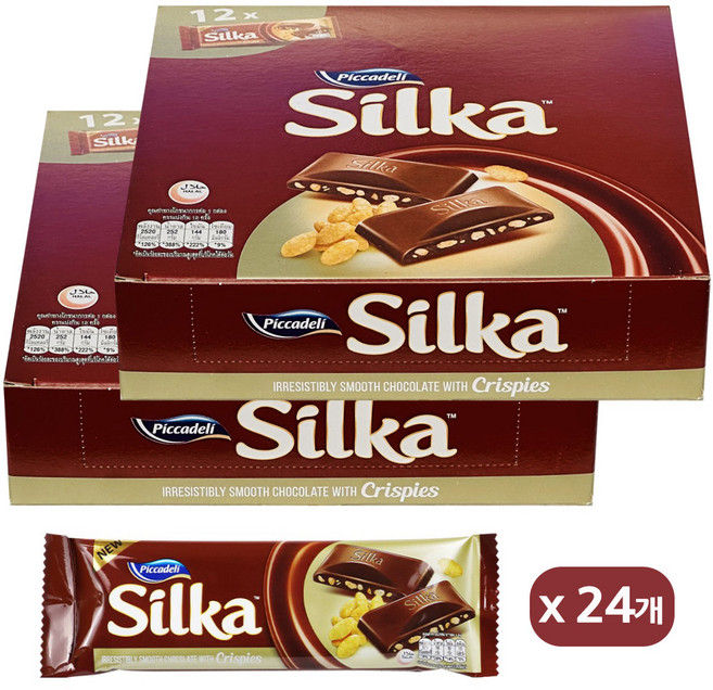 실카 초콜릿 위드 크리스피 36g, 24개