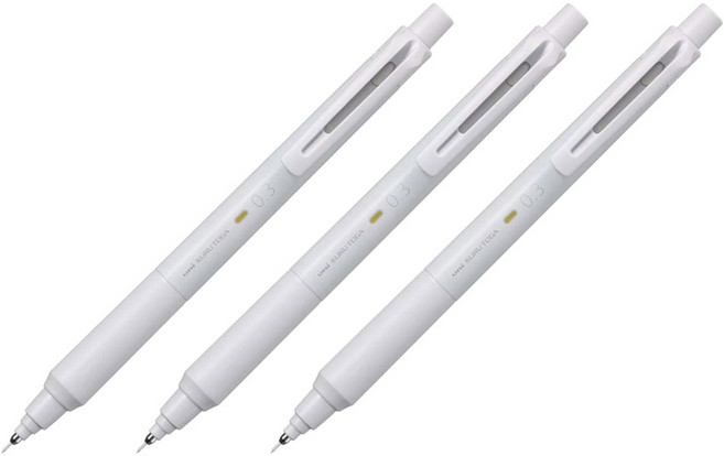 쿠루토가 샤프 M3KS1P 라이트 그레이, 0.3mm, 3개