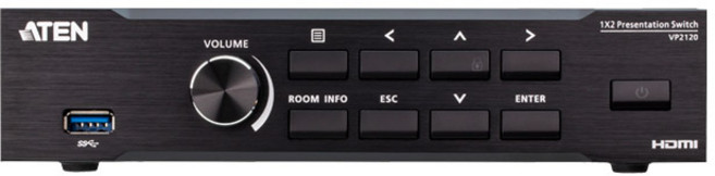 ATEN VP2120 쿼드 뷰 멀티스트리밍 Seamless 프레젠테이션 스위치, 1