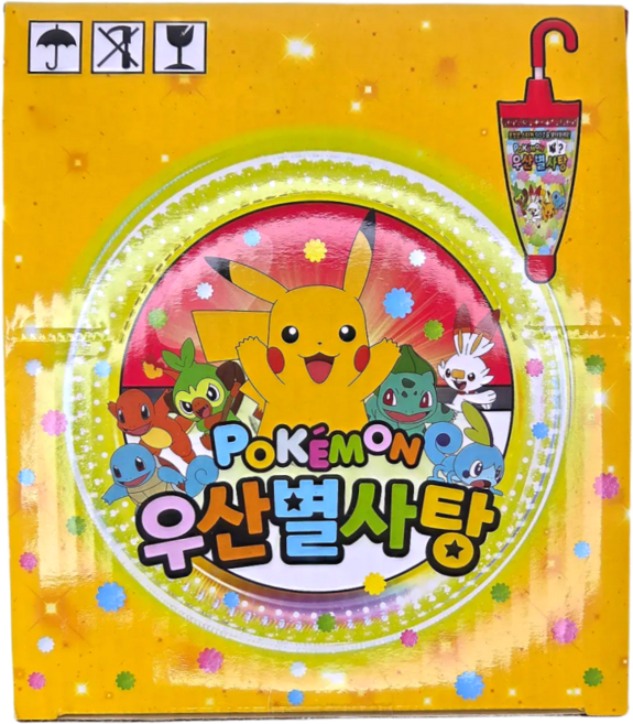 포켓몬 우산별사탕, 12개, 35g