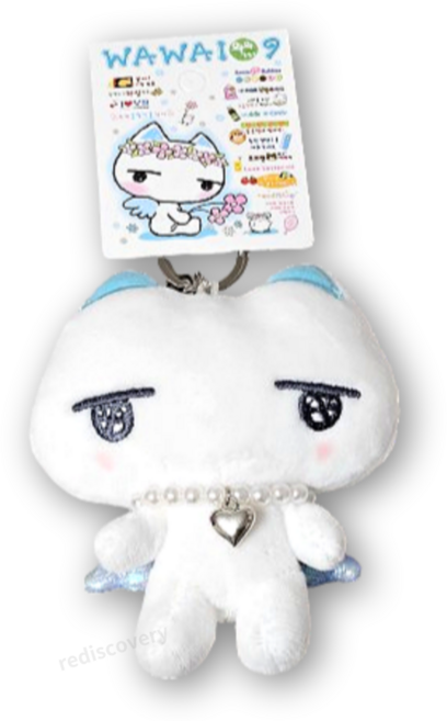 와와109 아이네코 인형 키링 가방고리