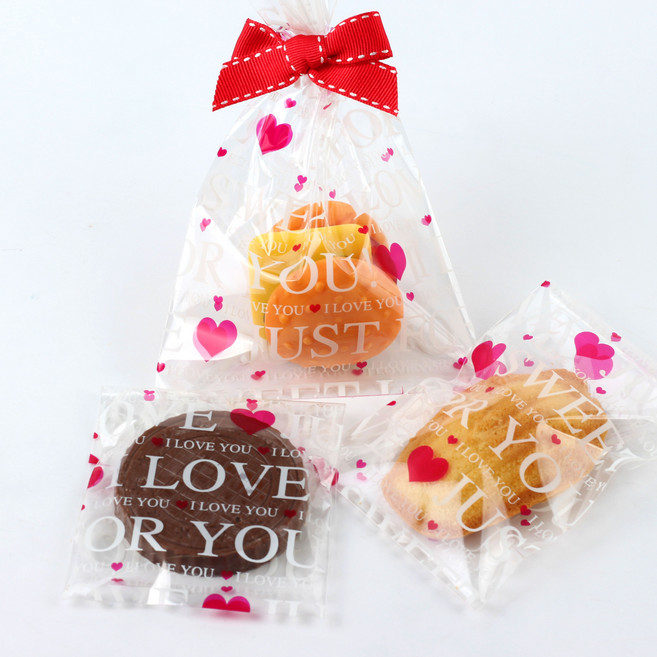 노크원 인쇄opp, 러브레터링 접착 (10x 15 + 4/100장), 100개