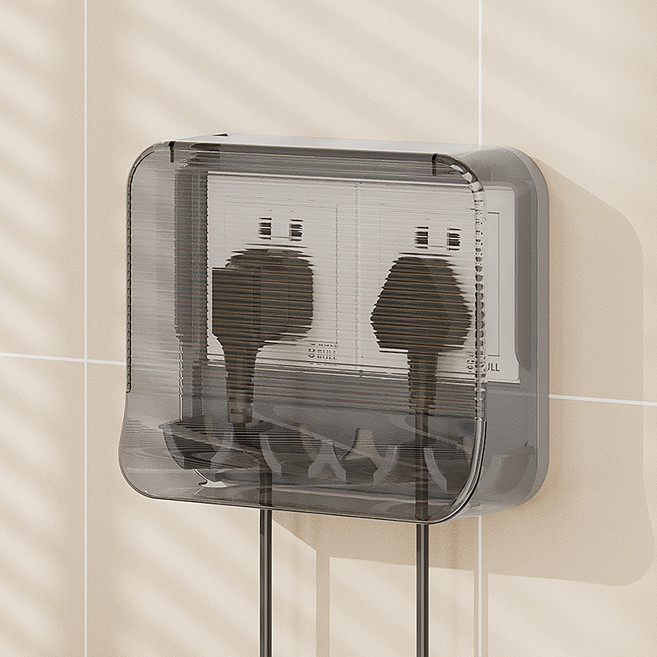 베베어스 프리미엄 콘센트 방수 커버 덮개 욕실 화장실 주방, 더블타입